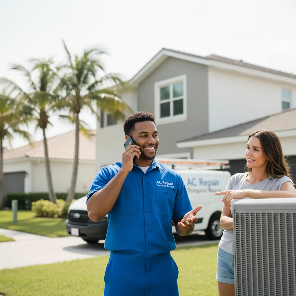 AC Repair Pompano Beach customer support in Zionsville